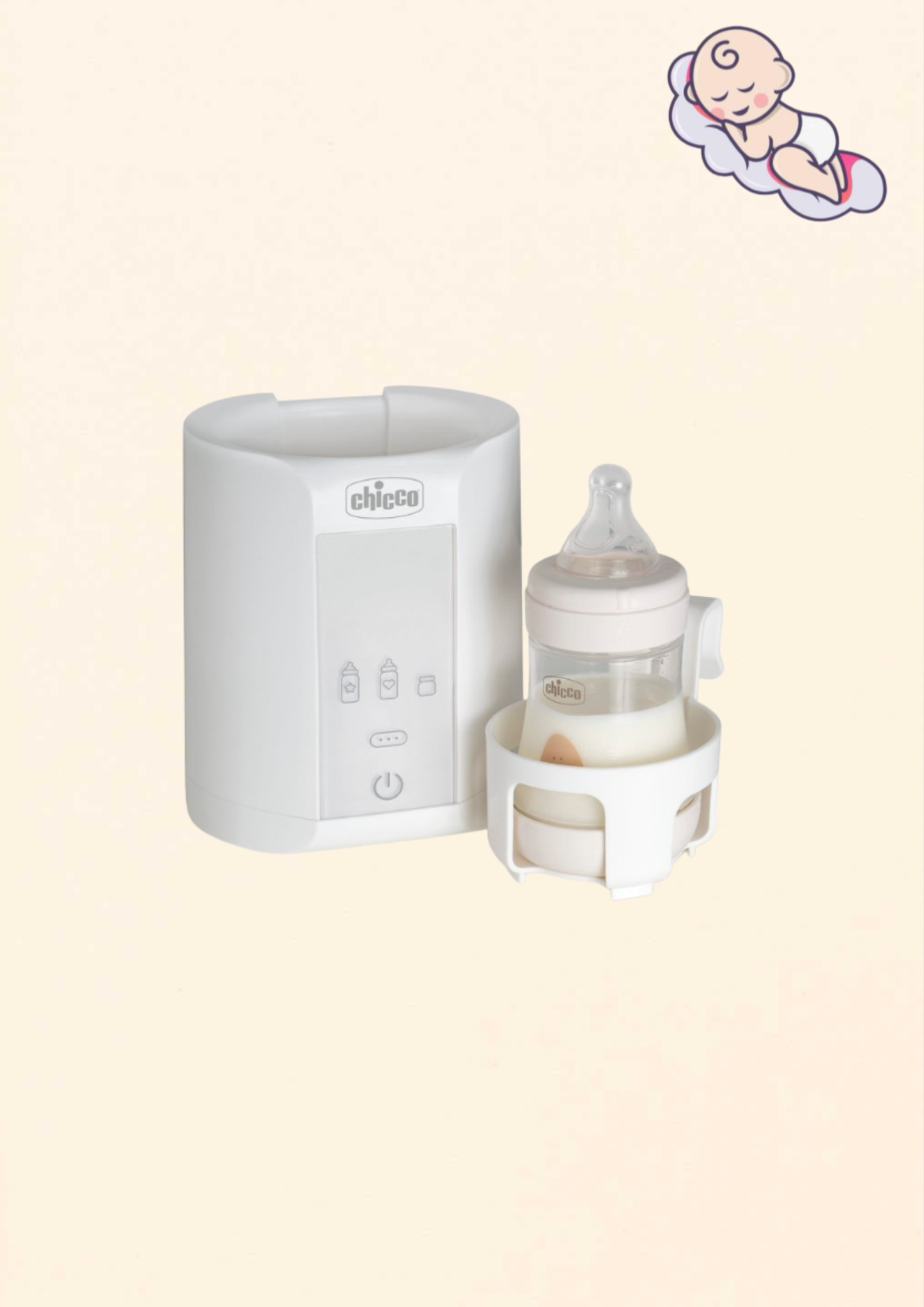 Chicco cumisüveg- és ételmelegítő – 3 programmal