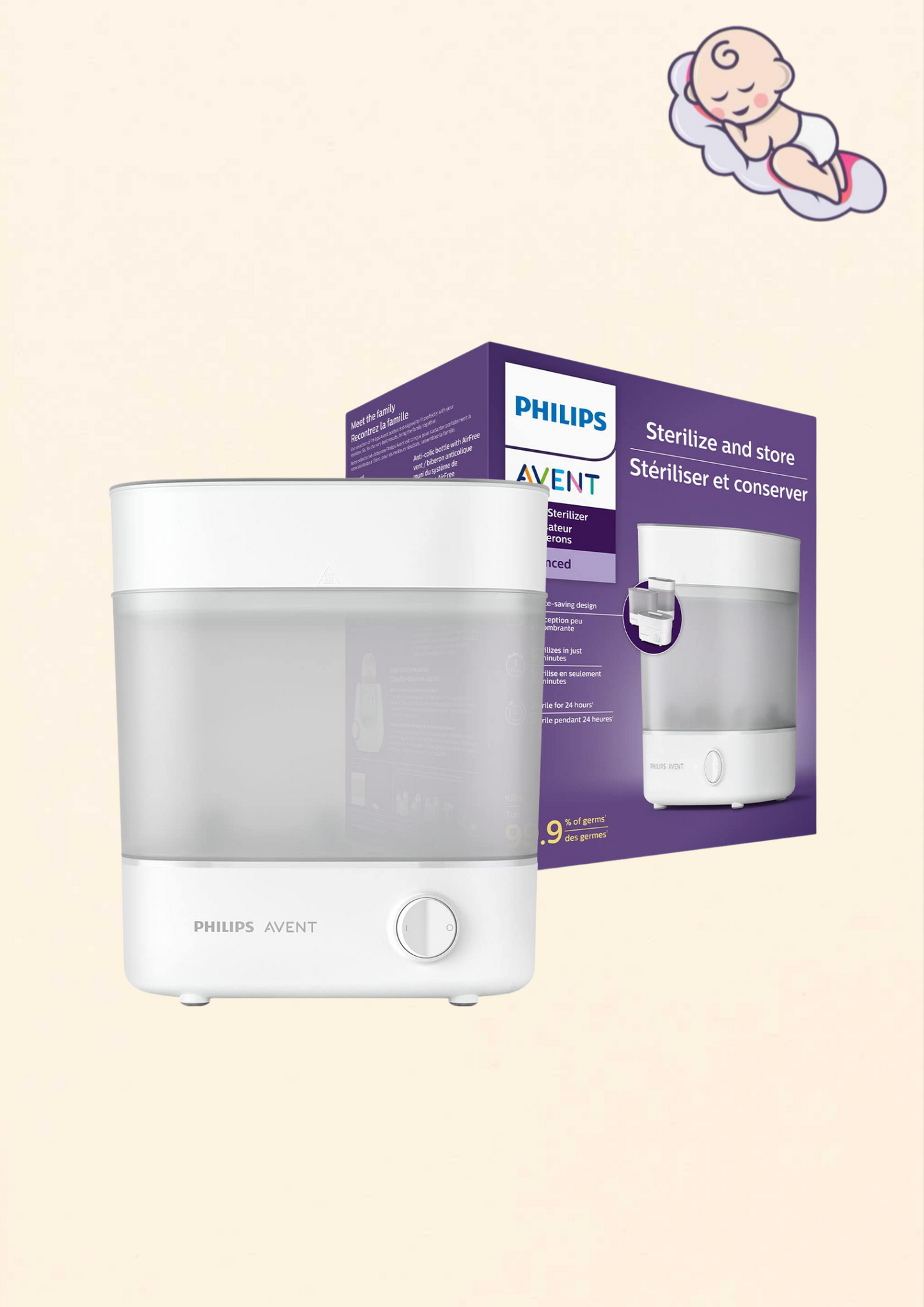 Philips Avent elektromos sterilizáló