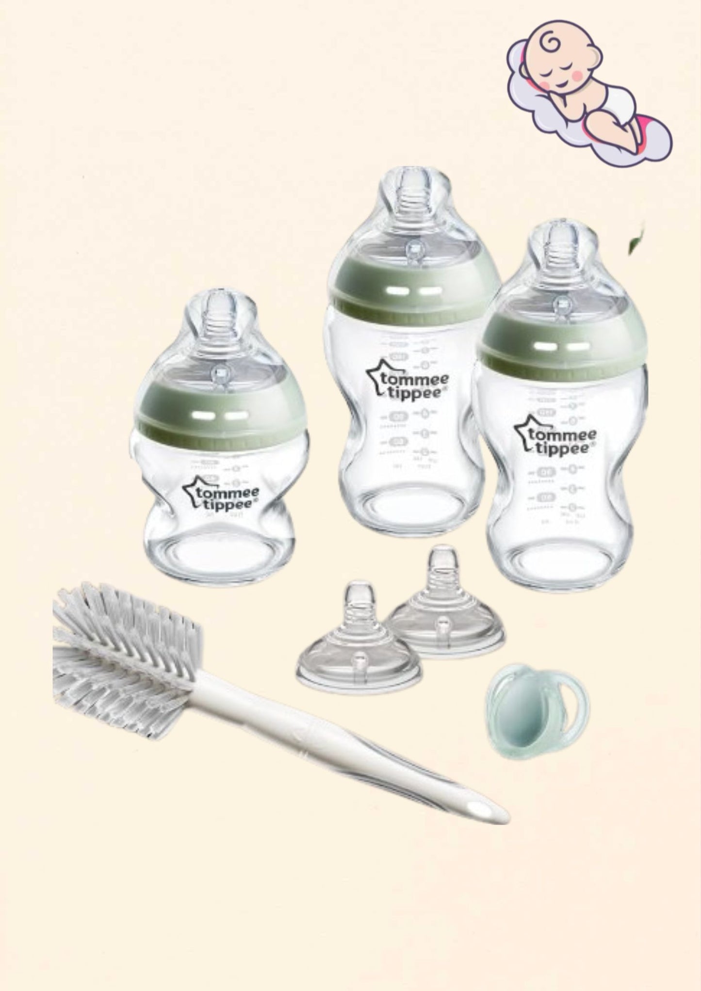Tommee Tippee Natural Start üveg cumisüveg készlet
