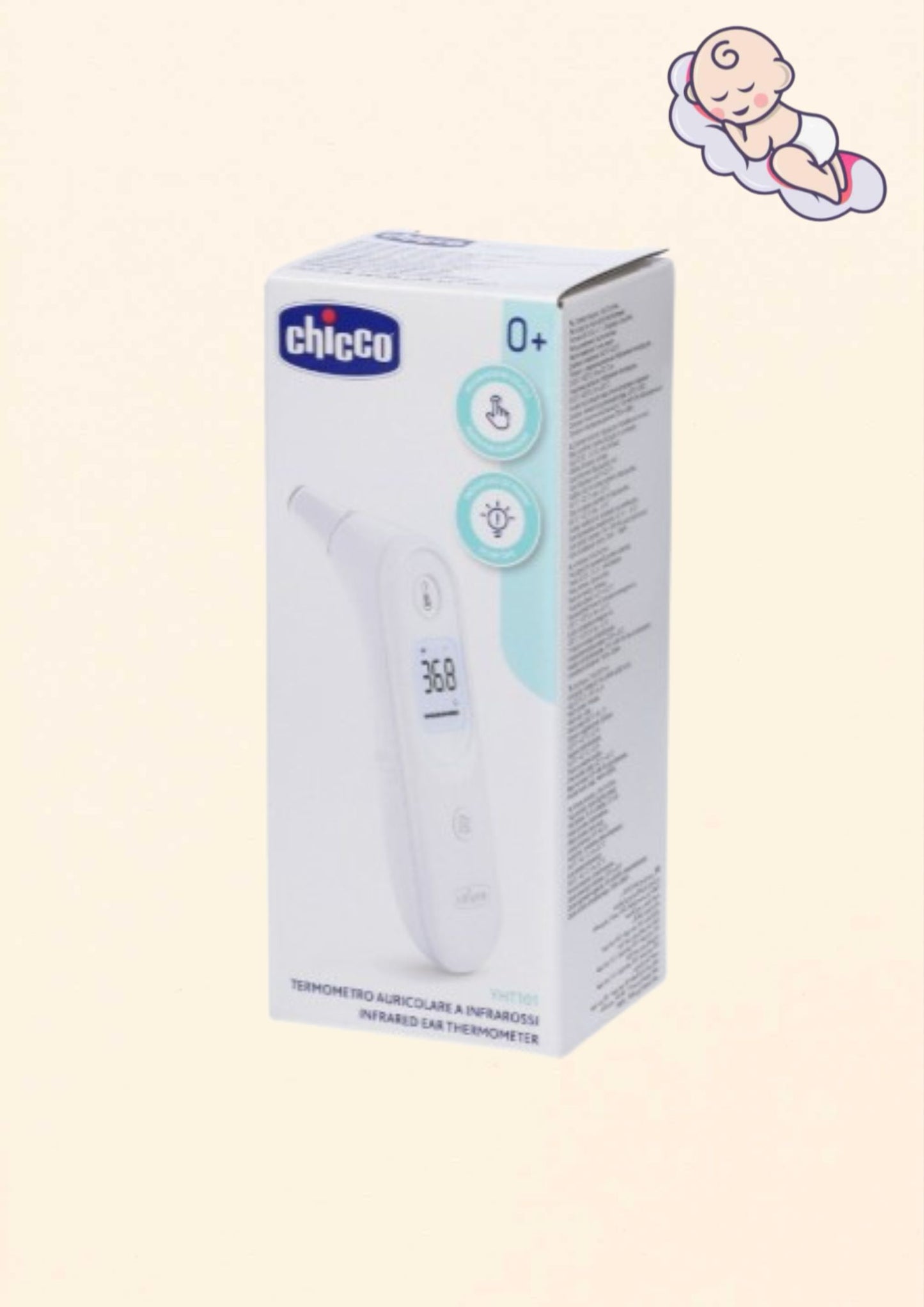 Chicco infravörös fülhőmérő