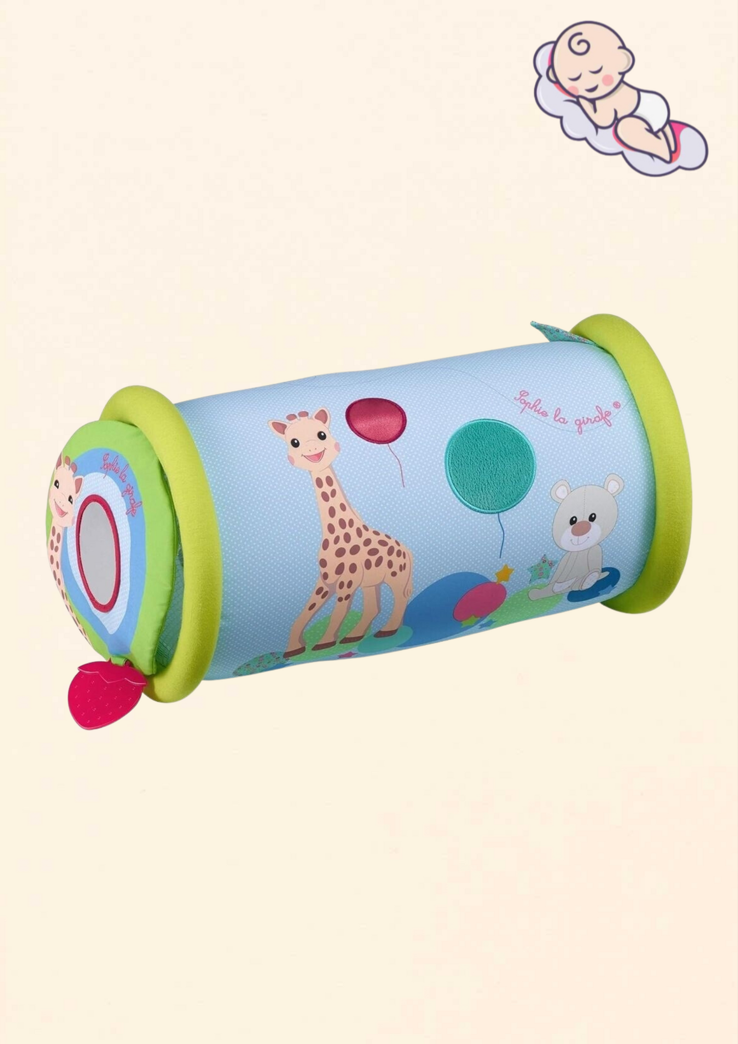 Sophie la Girafe – Gördülő aktivitáserősítő henger
