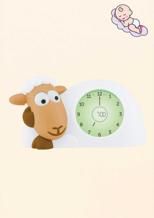 Zazu-SAM alvástréner, ébresztőóra és éjjeli fény