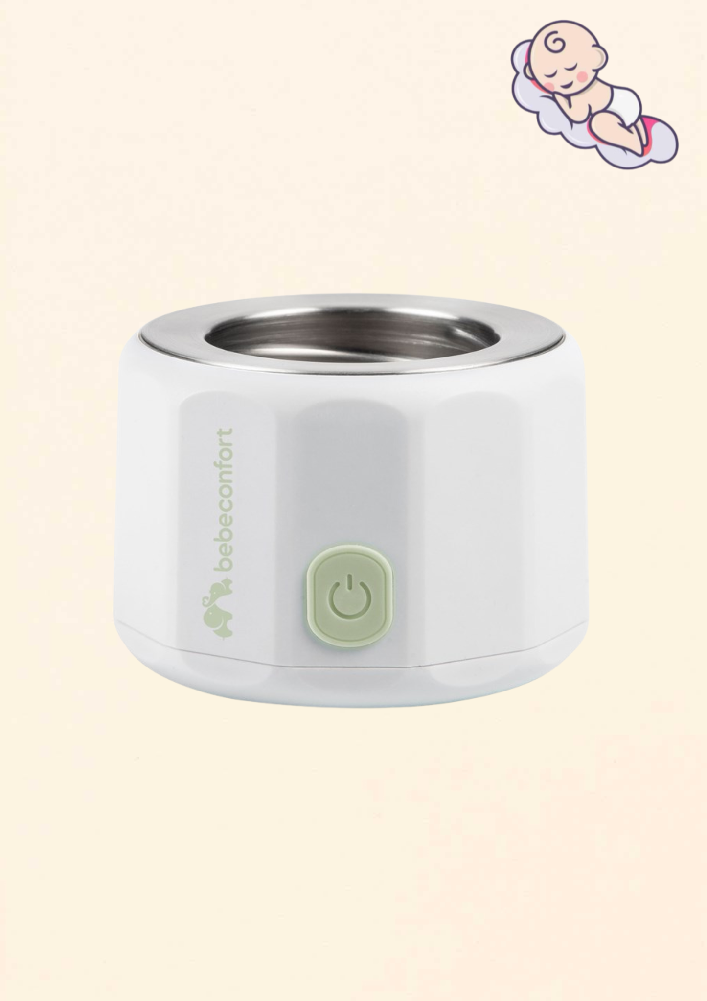 Bebeconfort digitális kompakt cumisüveg-melegítő – hordozható