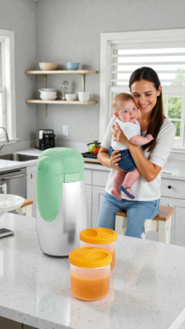 Chicco ételtartó termosz – rozsdamentes acél, 2 × 250 ml belső tartállyal – újracsomagolt outlet