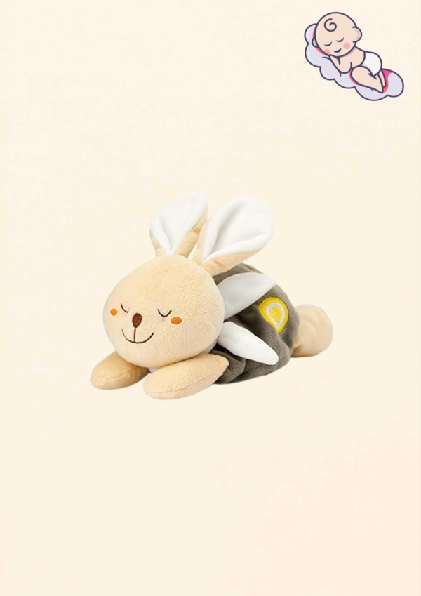 Chicco My Sweet Doudou melegítő plüss nyuszi – egyszer kibontott csomagolás