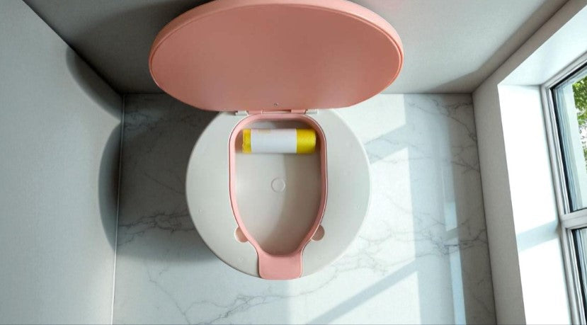 Összecsukható utazó bili – WC-ülőke gyerekeknek